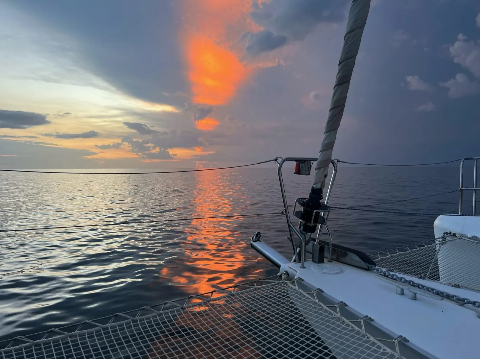 Sonnenuntergang in der Karibik